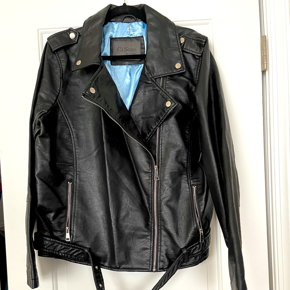 Black Motto Jacket
